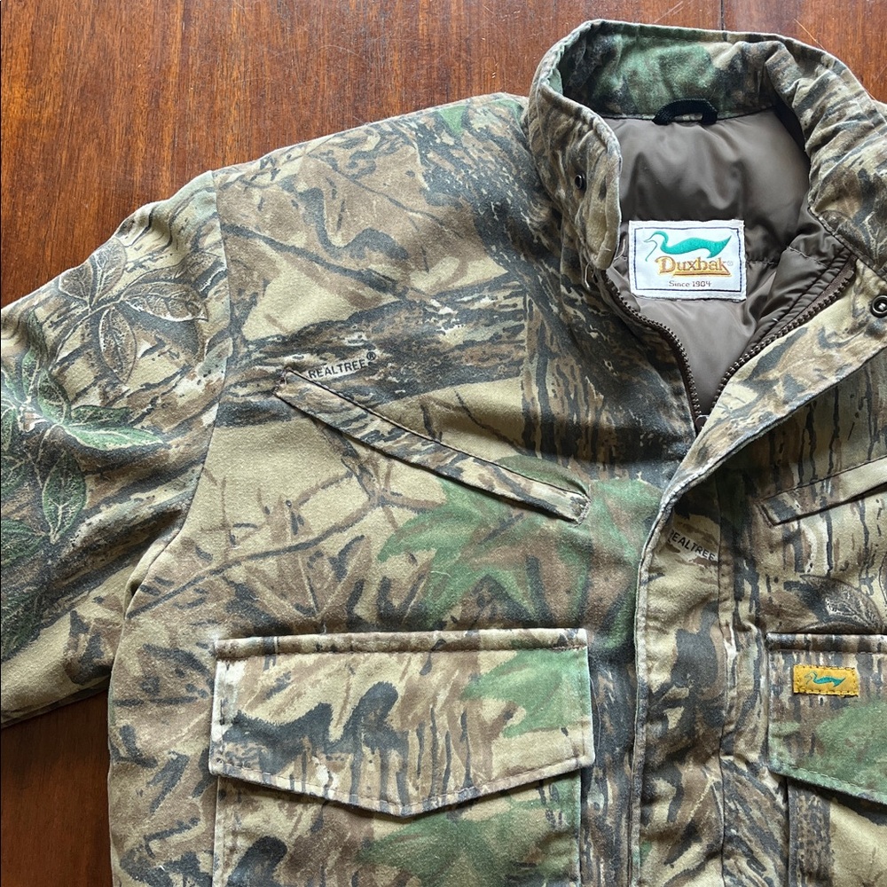 VTG Duxbak Realtree Camo Puffer Jacket - Picture 3 of 16